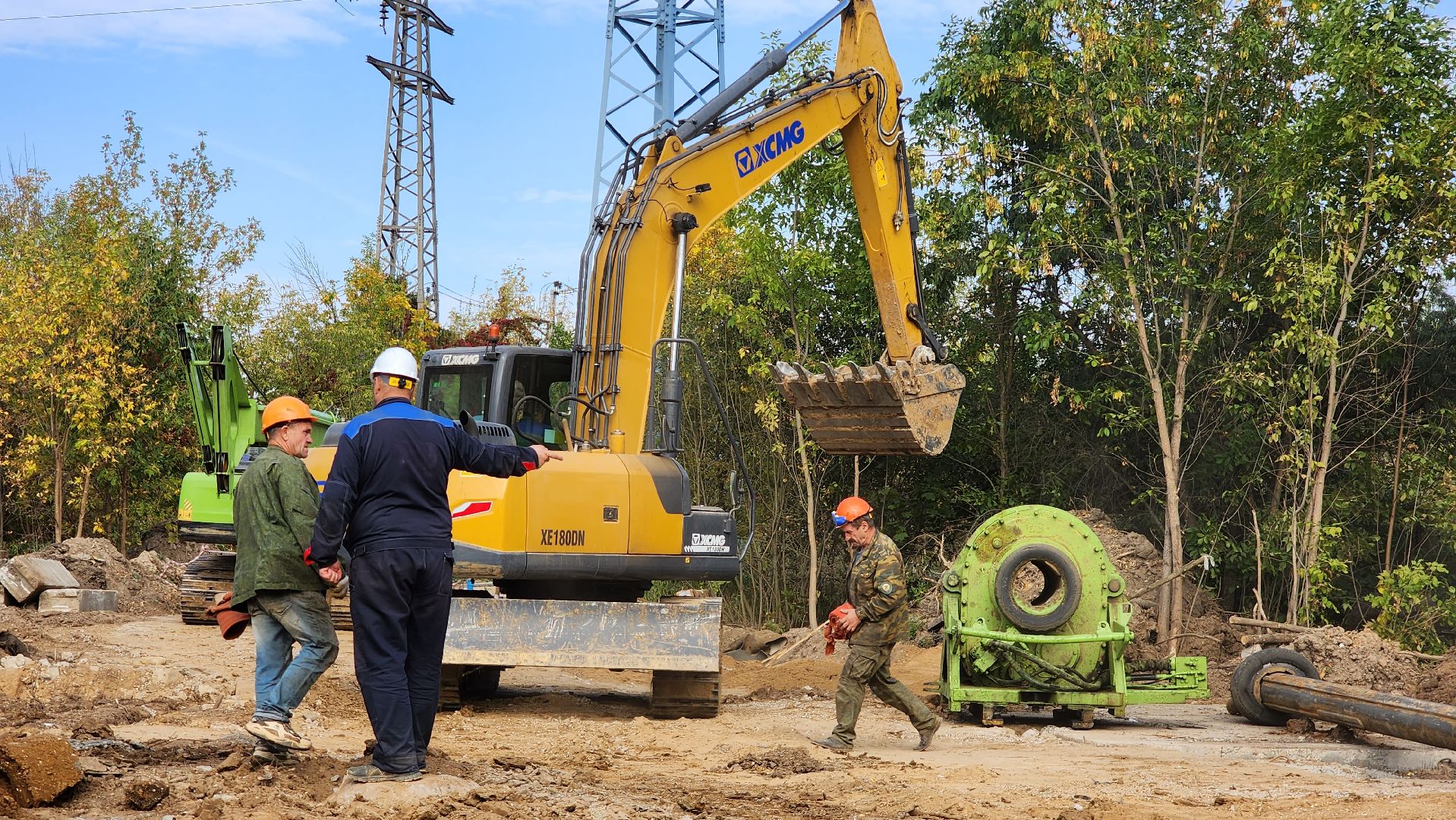 Переход через ЖД, Лобня, Строительство,