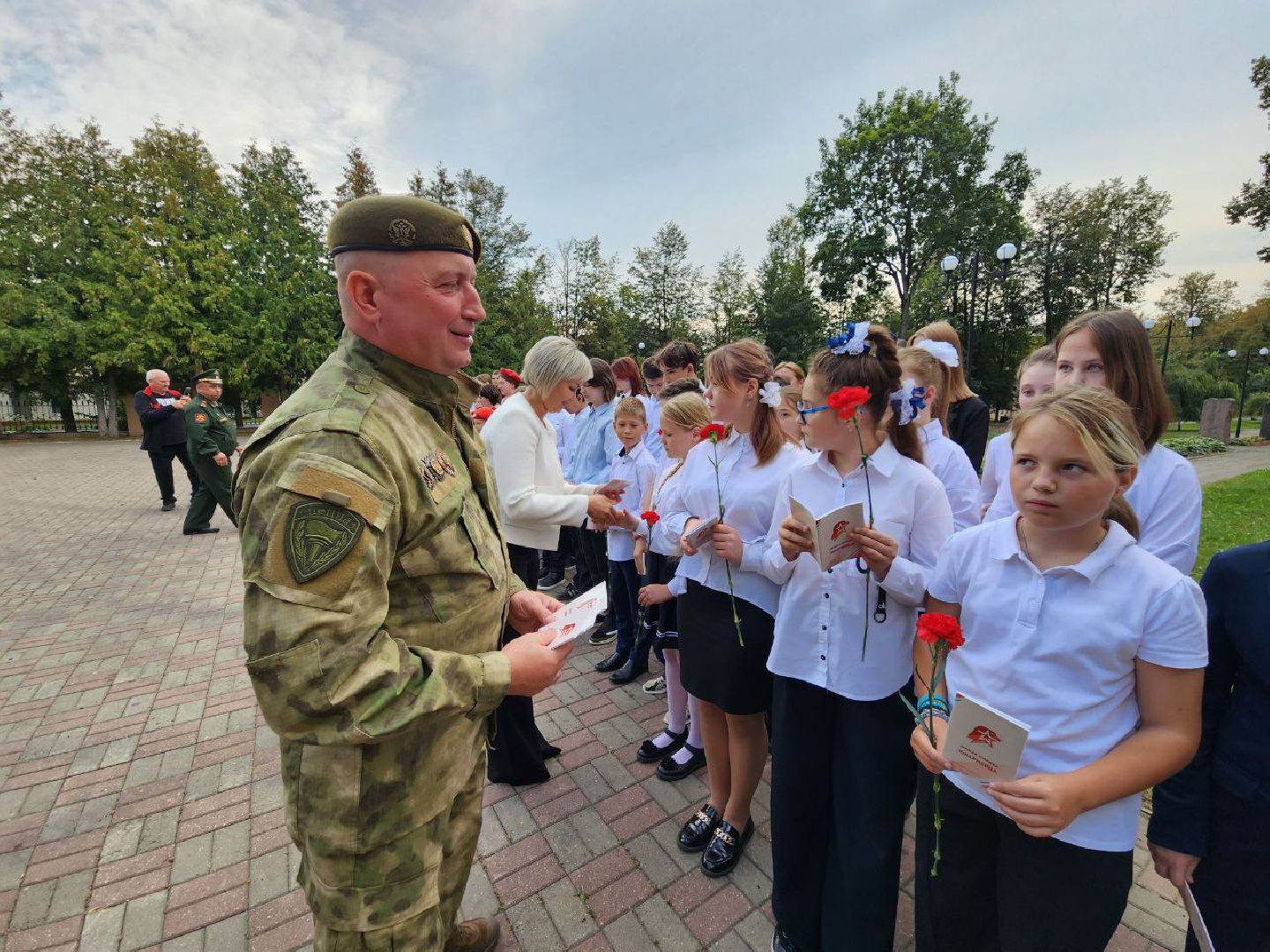 можайск, можайский городской округ, подмосковье, юнармия, всероссийское военно-патриотическое движение, школьники, дети, юные патриоты, торжественная церемония, вступление в ряды юнармии,