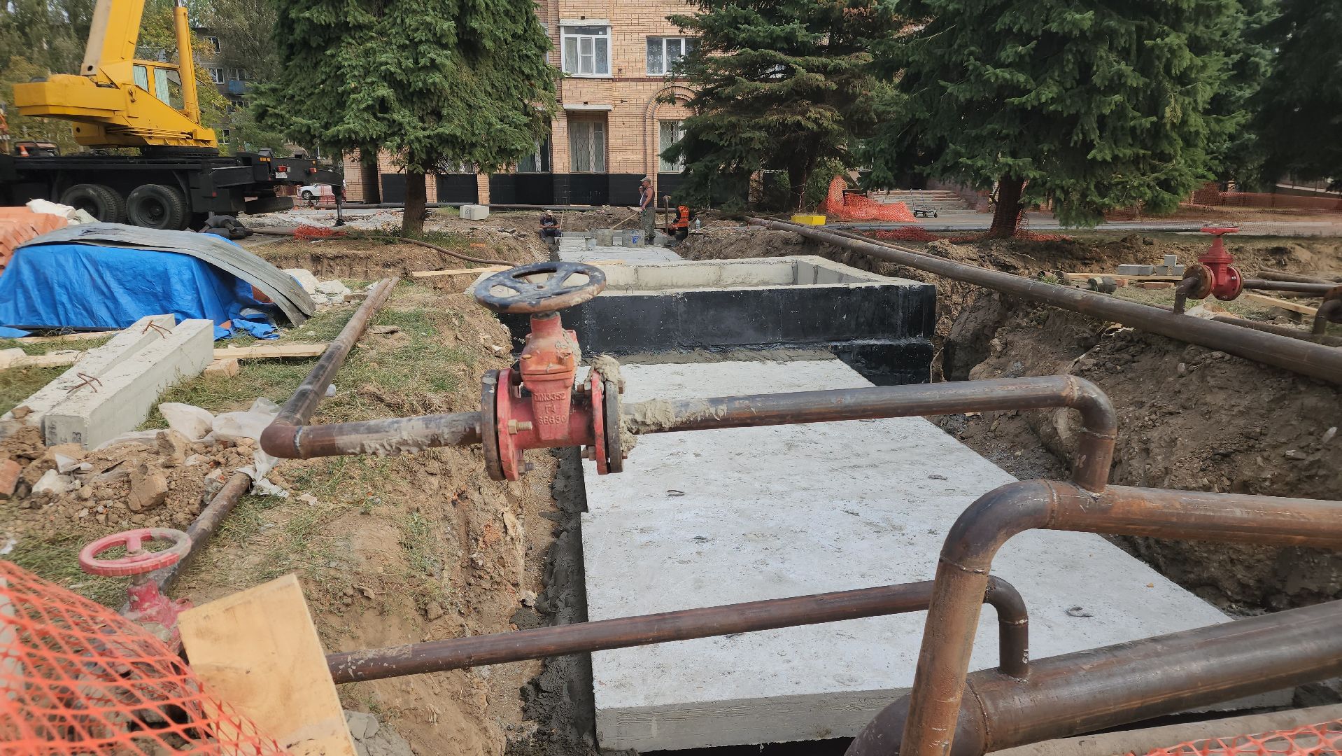 ступино, благоустройство 2024, ремонт теплотрассы,