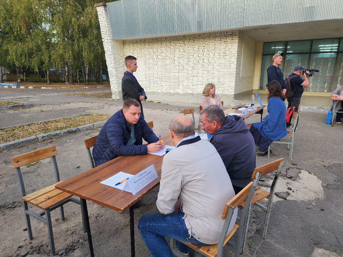 Чехов, деревня Алексеевка, поселок Чернецкое, выездная администрация, встреча с жителями, обращения жителей, благоустройство, улица Победы,
