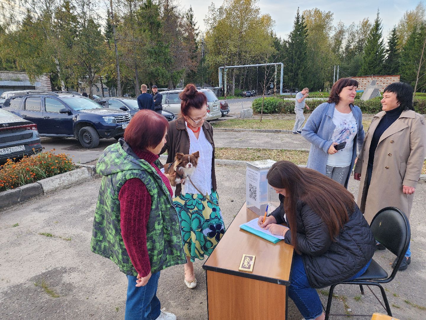 Чехов, деревня Алексеевка, поселок Чернецкое, выездная администрация, встреча с жителями, обращения жителей, благоустройство, улица Победы,