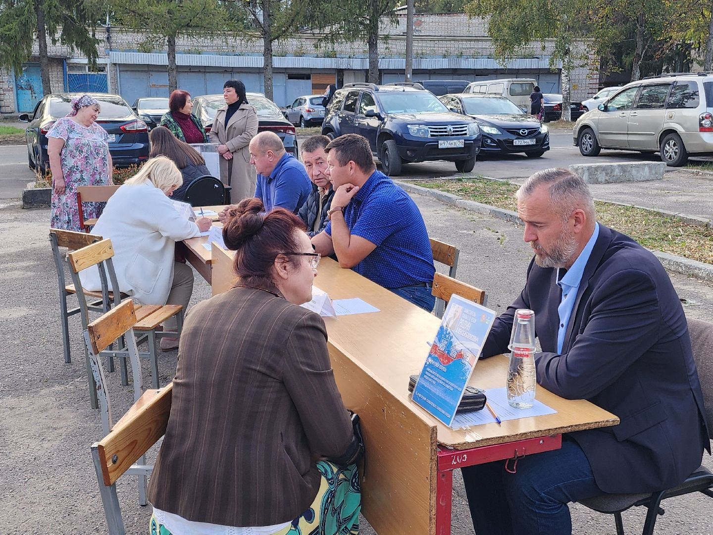 Чехов, деревня Алексеевка, поселок Чернецкое, выездная администрация, встреча с жителями, обращения жителей, благоустройство, улица Победы,