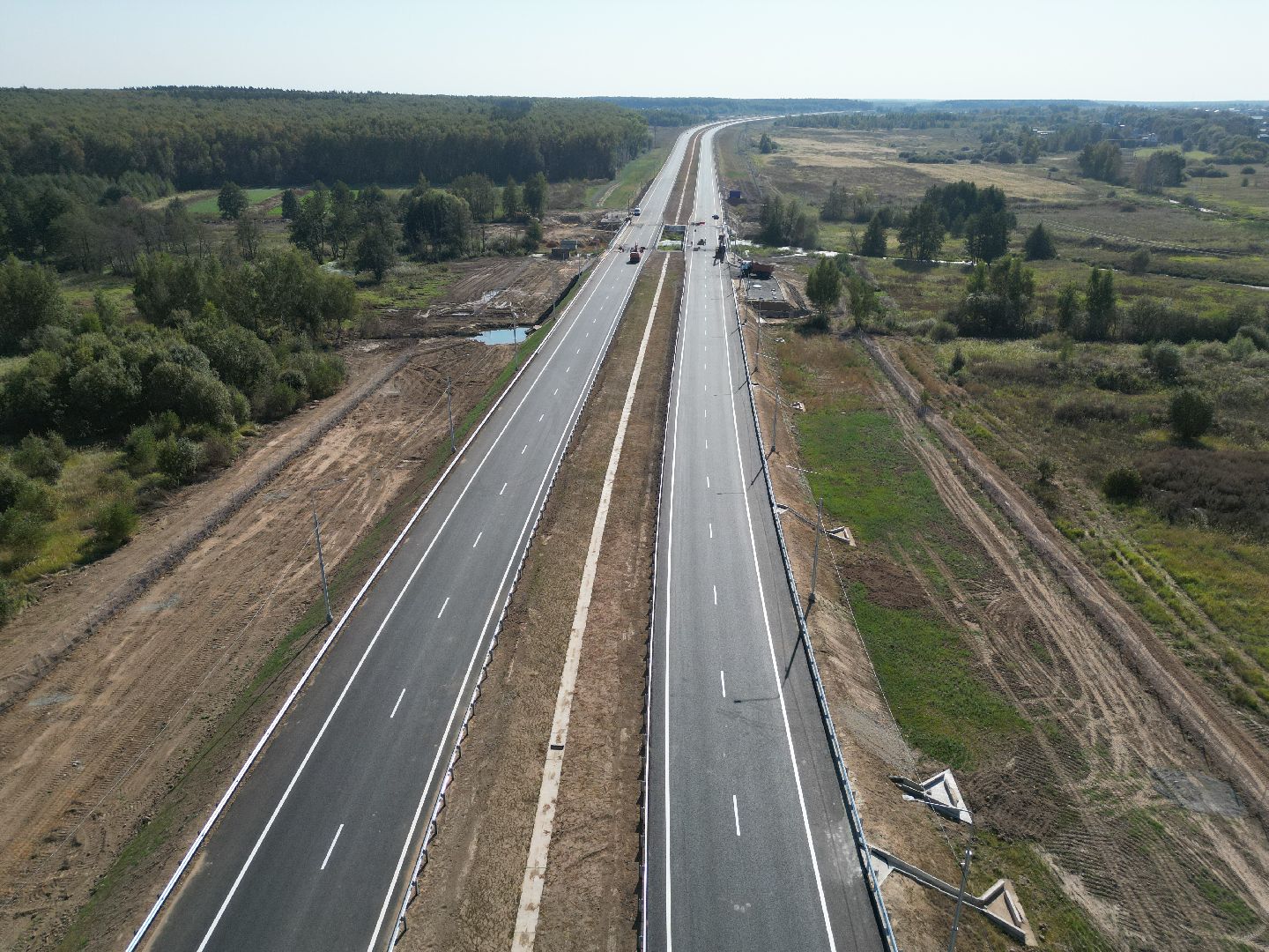 видео с коптера, м5, трасса,