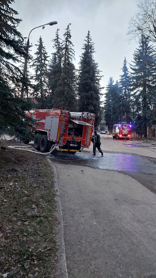 чп, мчс, пожар, бумажная фабрика, серпухов,