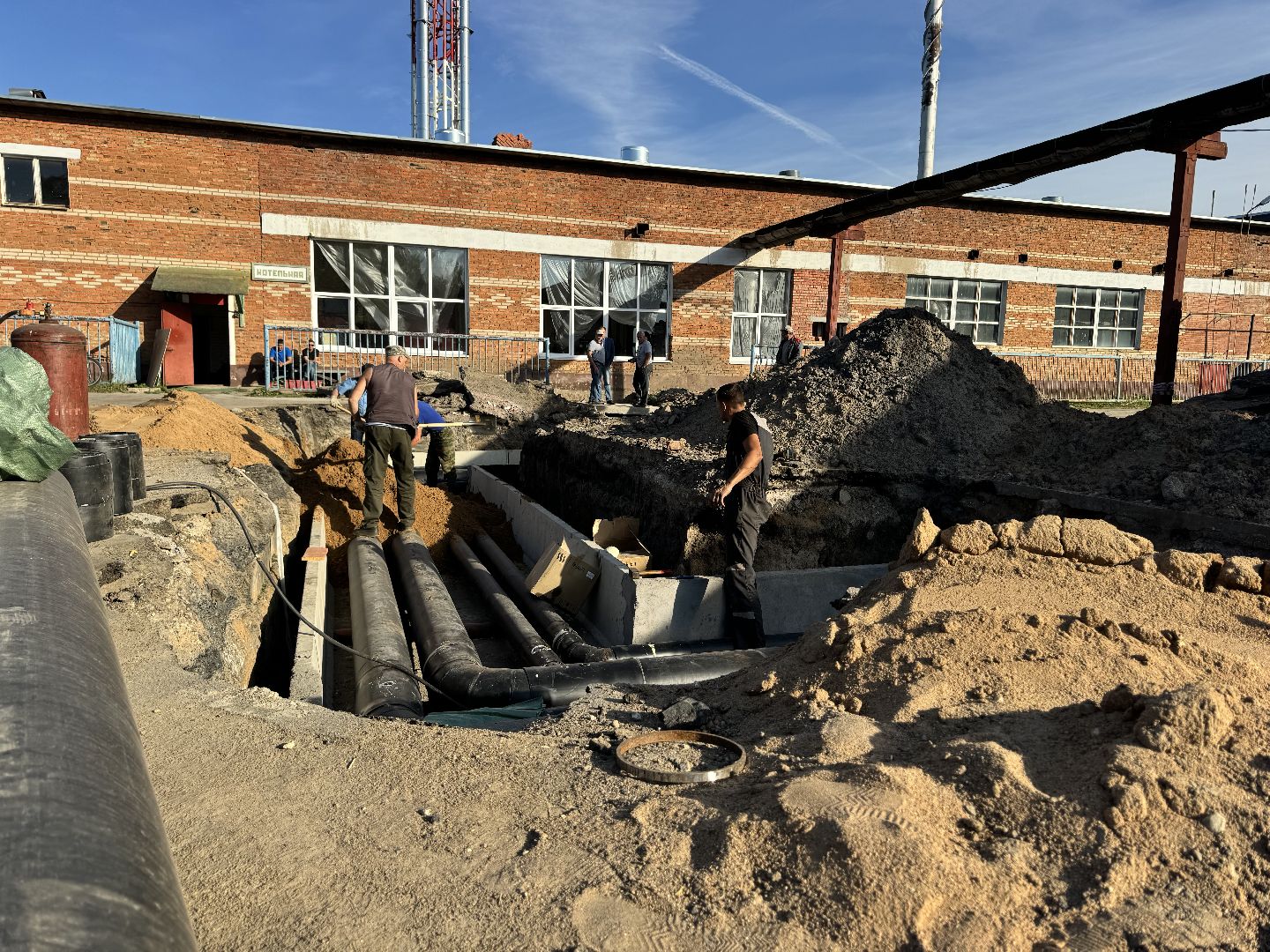 шаховская, котельная, ремонт котельной,