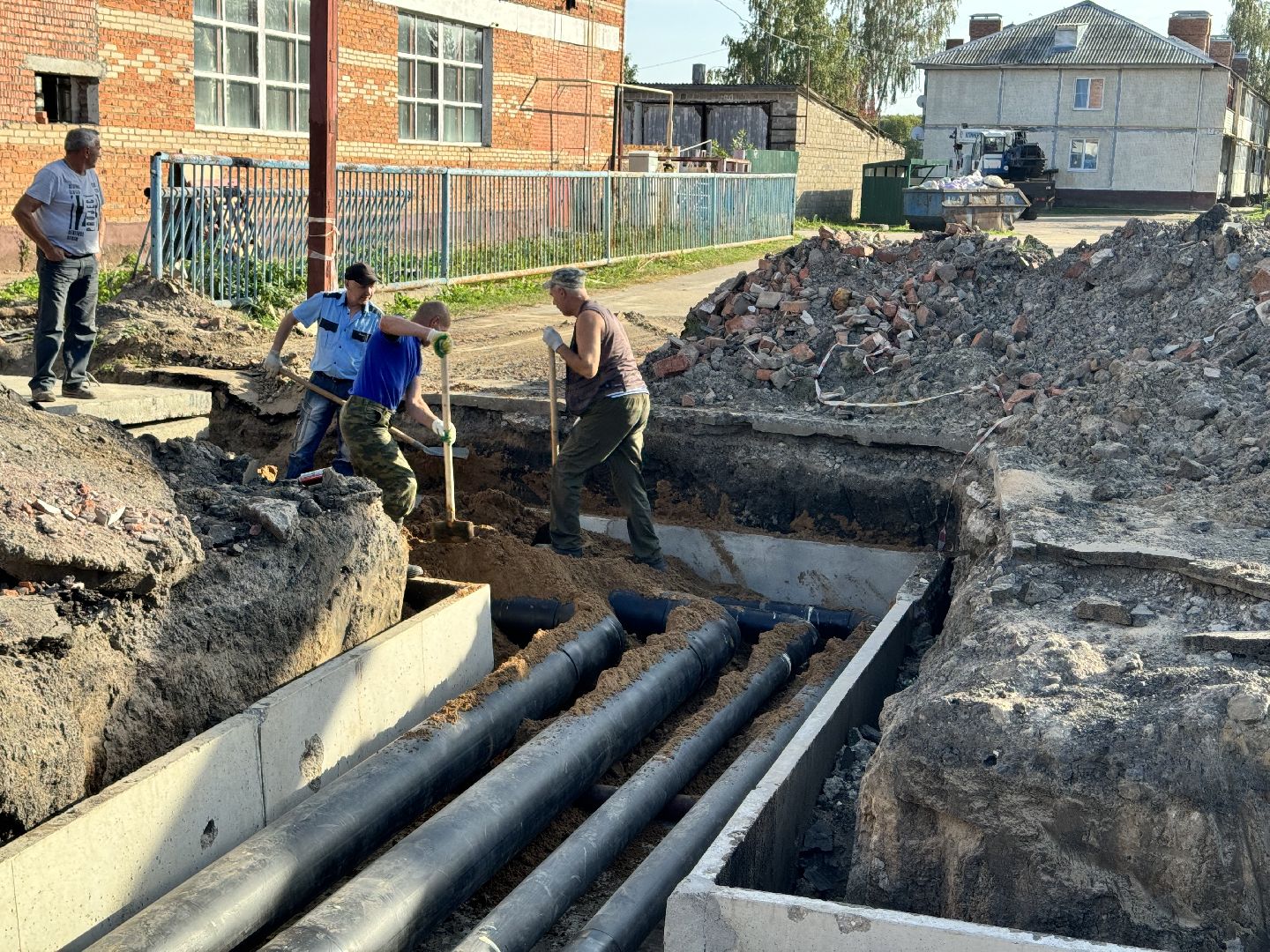 шаховская, котельная, ремонт котельной,