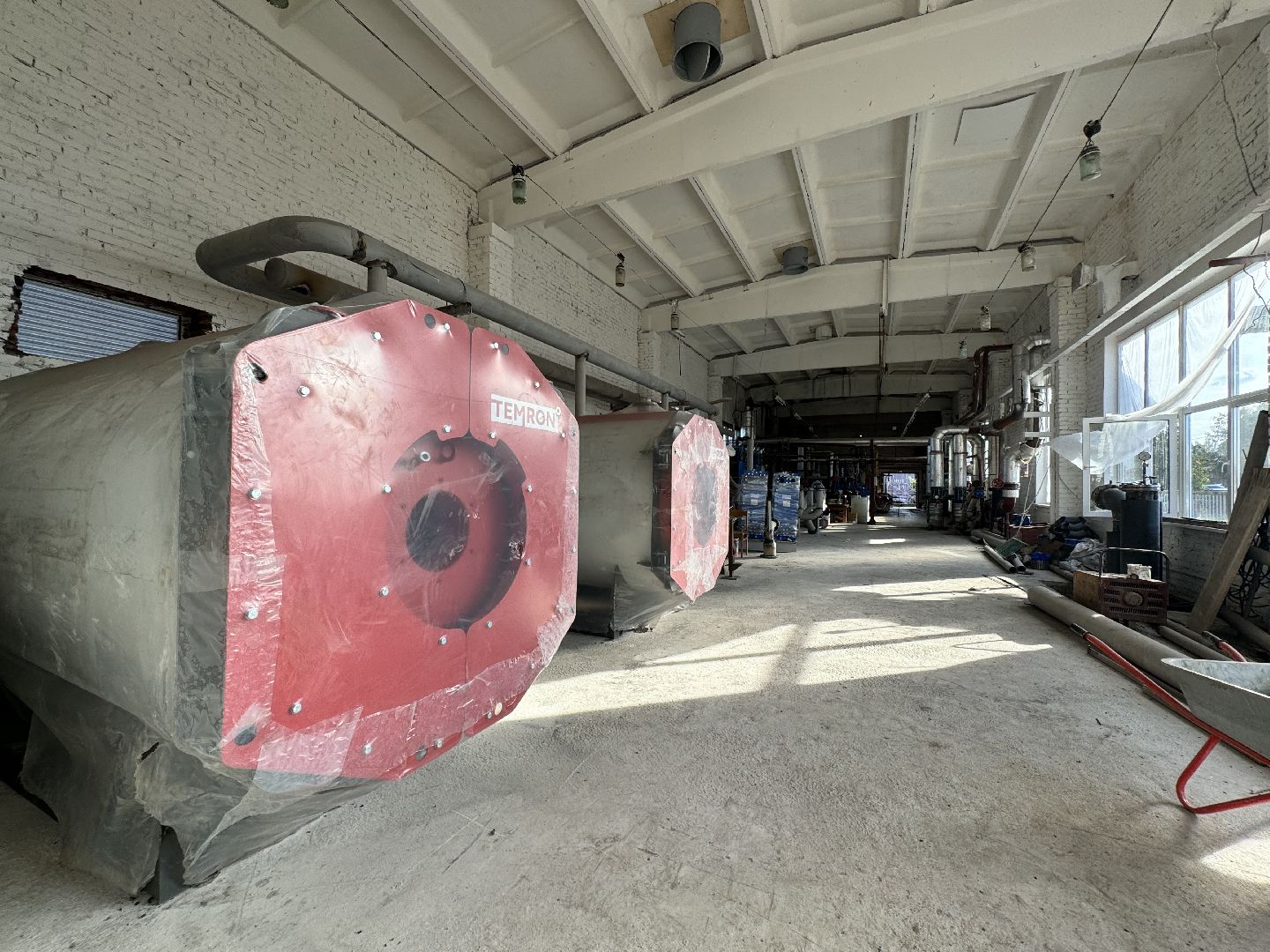 шаховская, котельная, ремонт котельной,