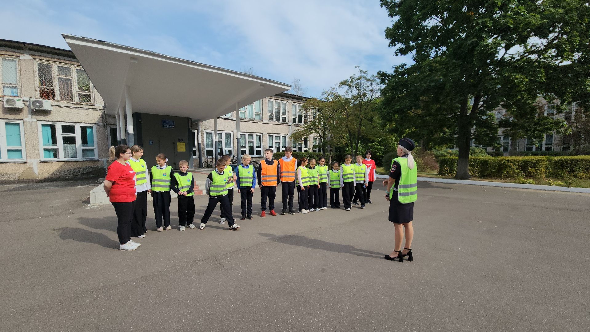 егорьевск, дети, урок, беседа, экскурсии, безопасность, дорожное движение,