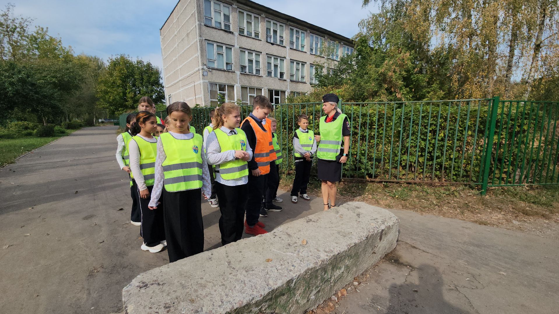 егорьевск, дети, урок, беседа, экскурсии, безопасность, дорожное движение,