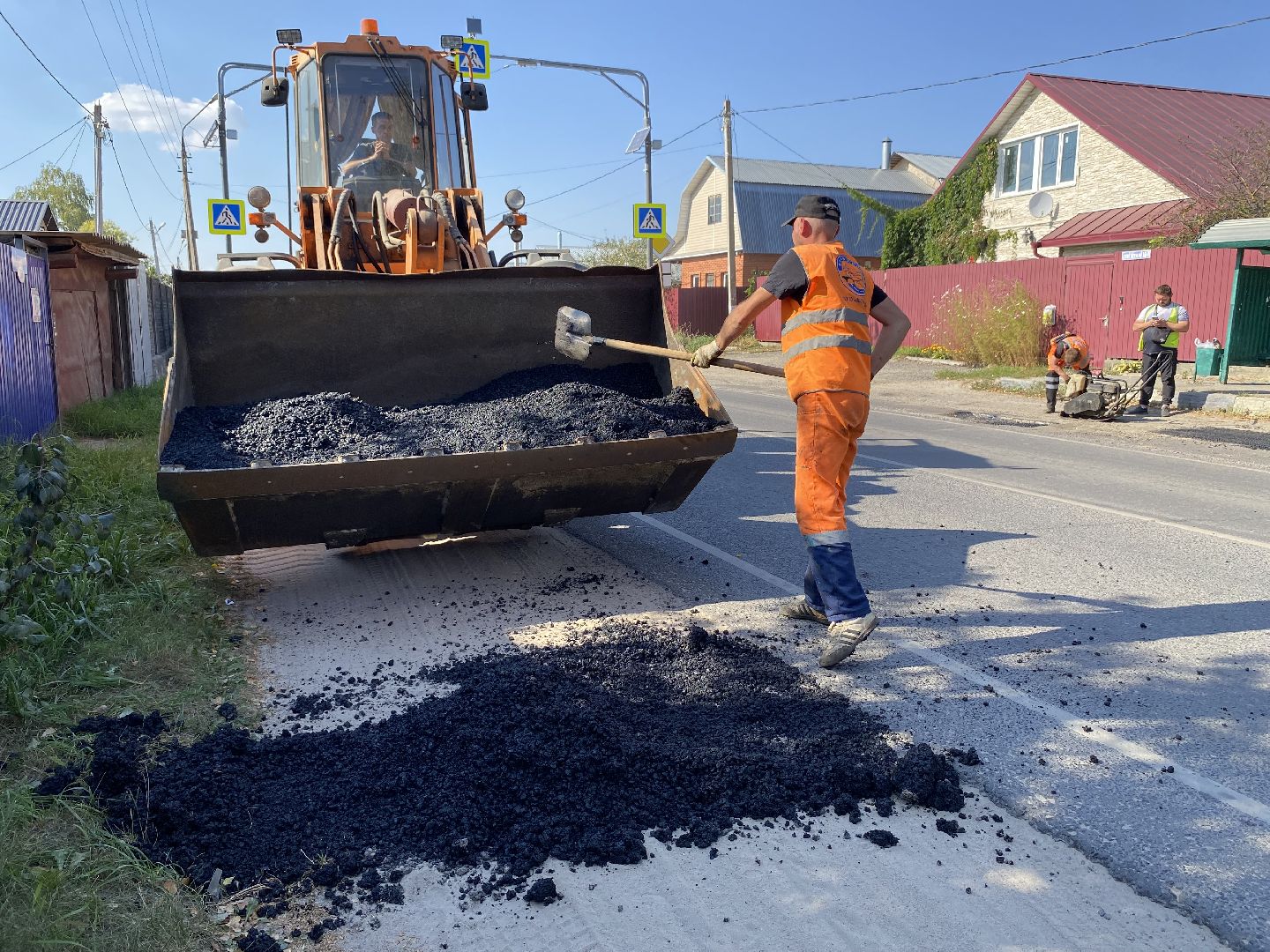 Коломна, Дороги, ямочный ремонт,