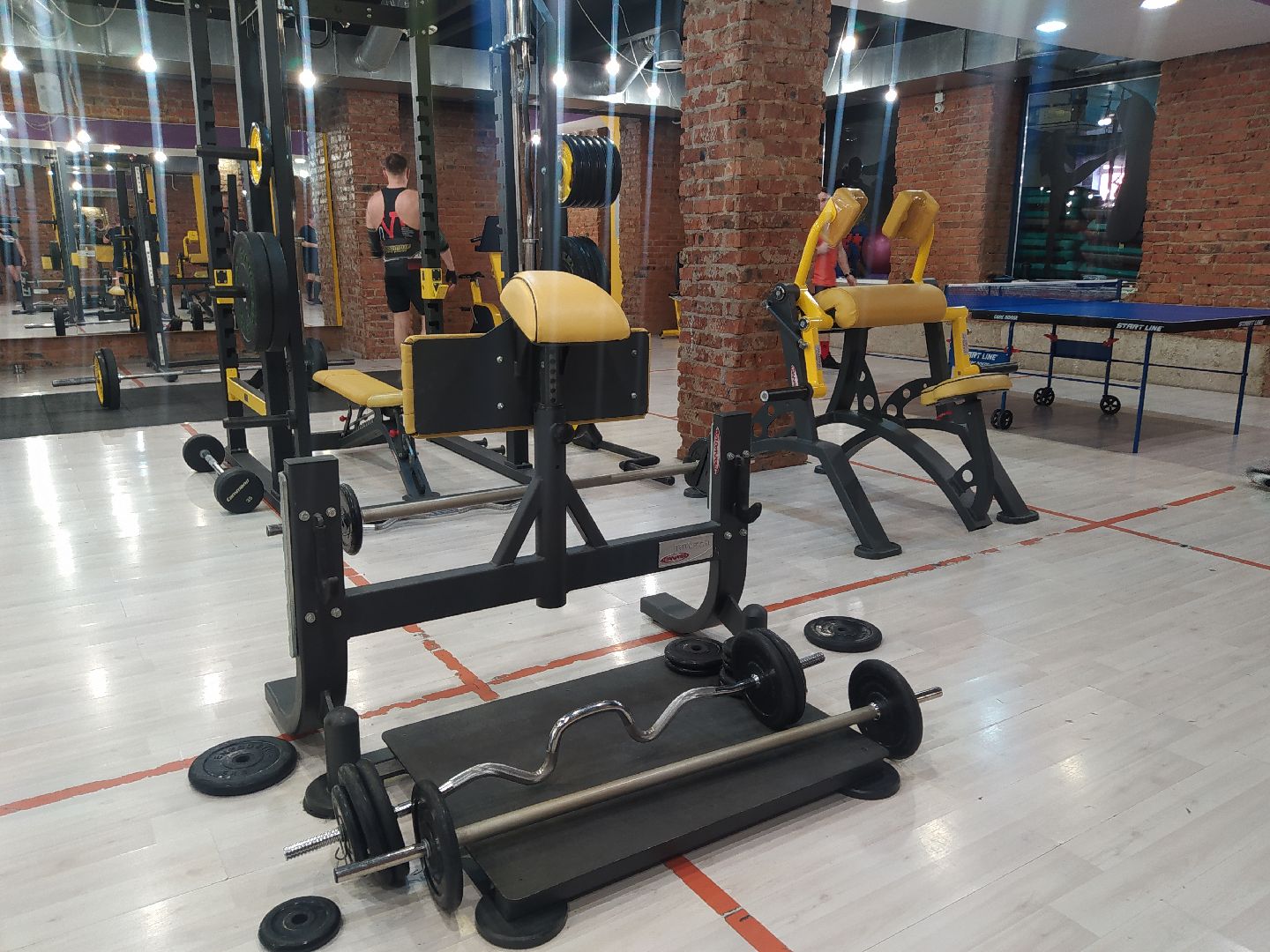 Спорт, подъём штанги на бицепс, соревнования, рекордсменка