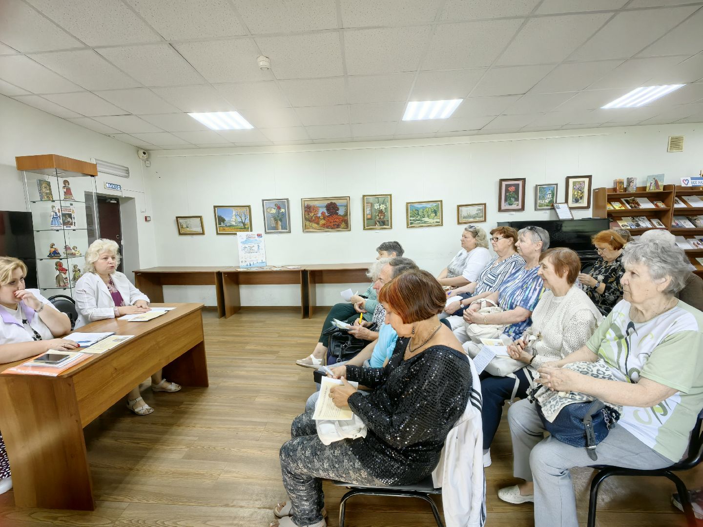 школа здоровья, терапевт, лекция, активное долголетие, гастрит, препараты,