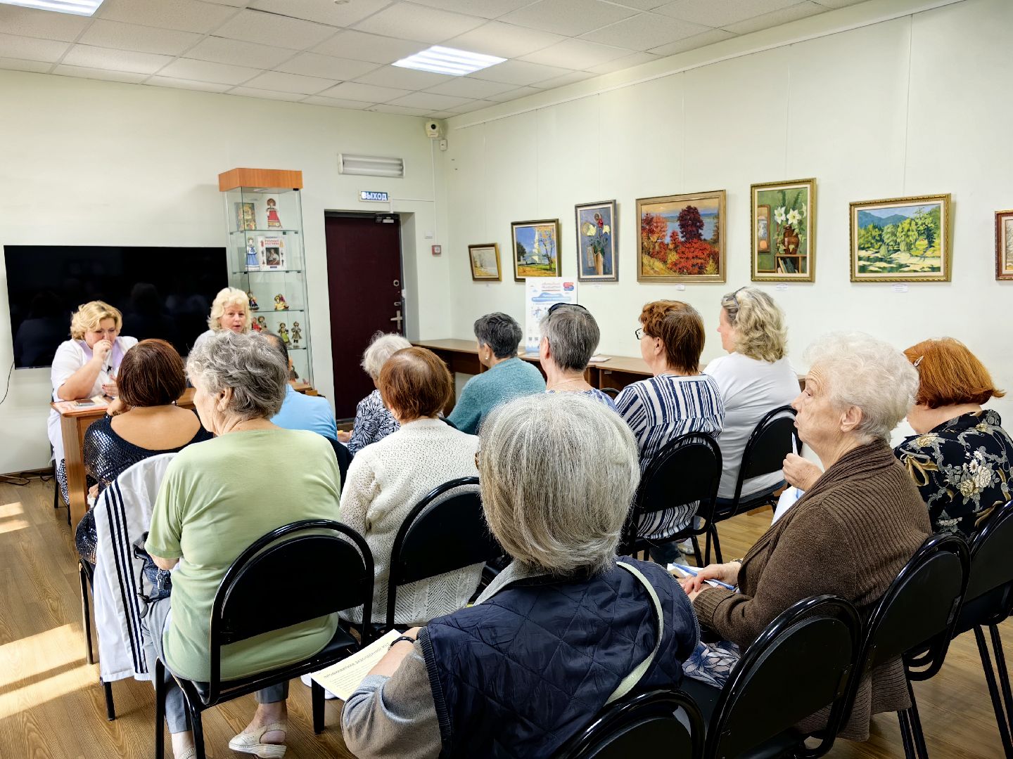 школа здоровья, терапевт, лекция, активное долголетие, гастрит, препараты,