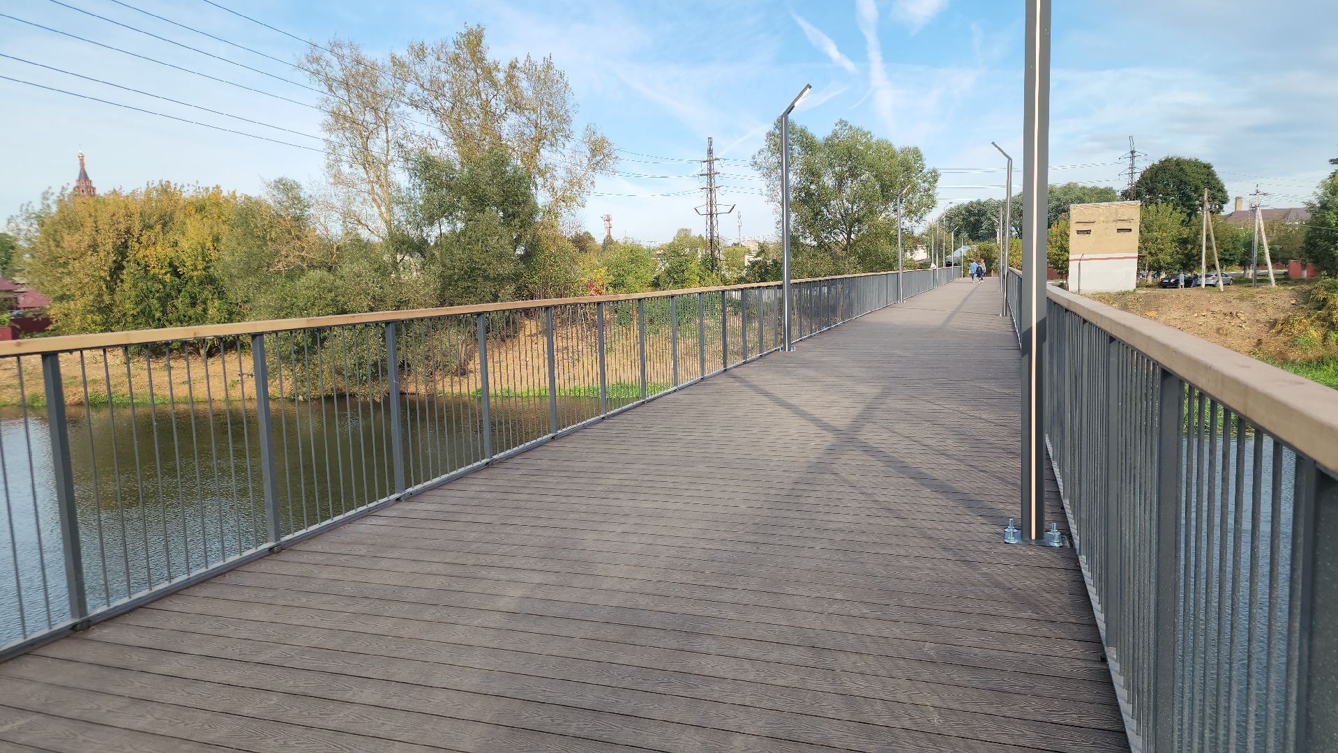 Павловский Посад, Городской округ Павловский Посад, люди, жители, мост, благоустройство,