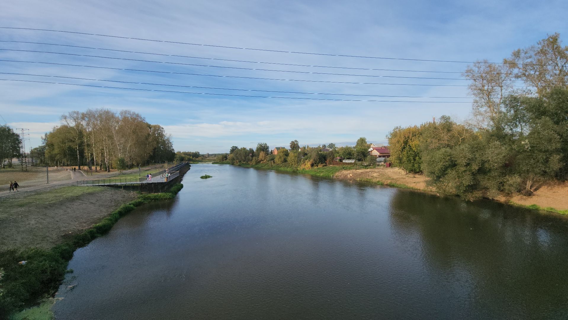 Павловский Посад, Городской округ Павловский Посад, люди, жители, мост, благоустройство,