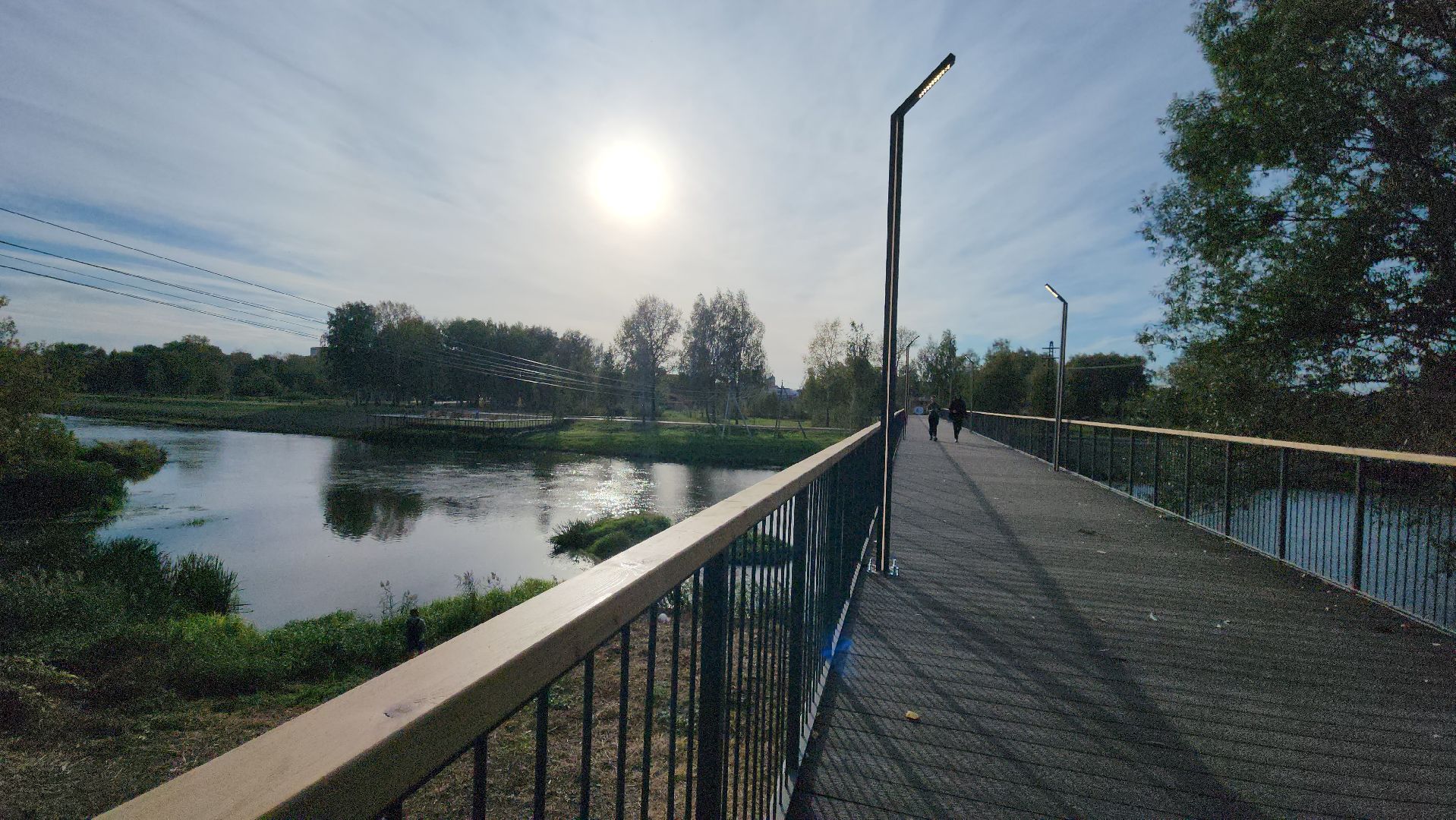 Павловский Посад, Городской округ Павловский Посад, люди, жители, мост, благоустройство,