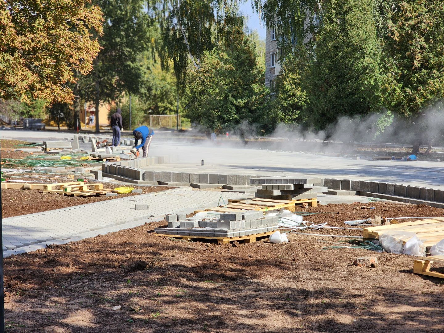 воскресенск, благоустройство, бульвар победы,