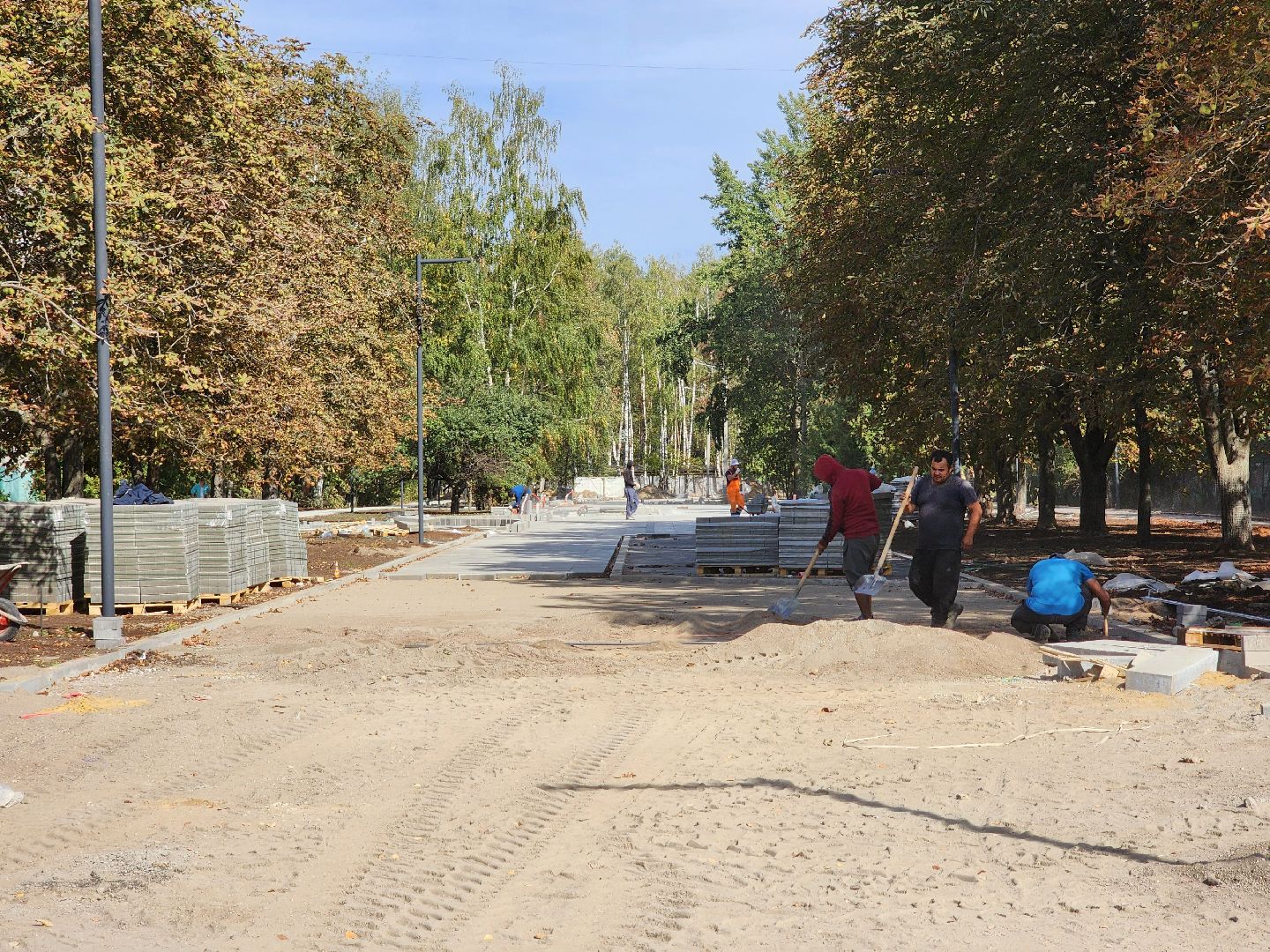 воскресенск, благоустройство, бульвар победы,