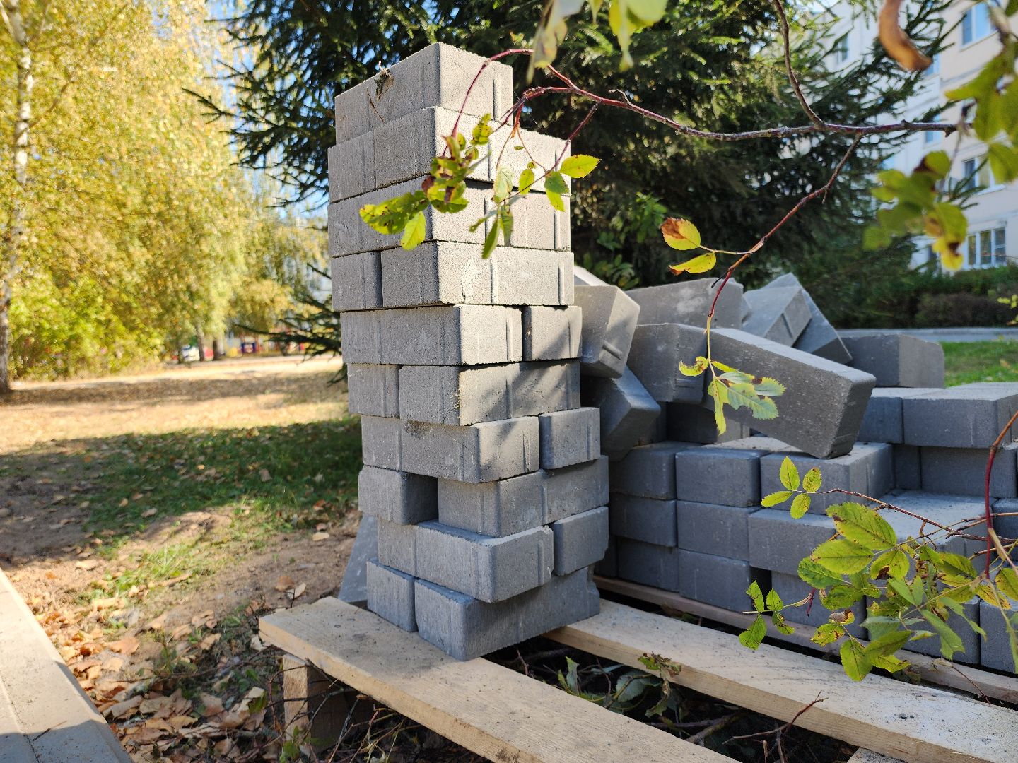 благоустройство, сквер солнышко, реконструкция сквера, колюбакино, руза, рузский городской округ, московская область,