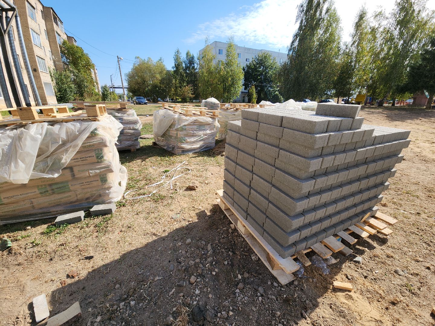 благоустройство, сквер солнышко, реконструкция сквера, колюбакино, руза, рузский городской округ, московская область,