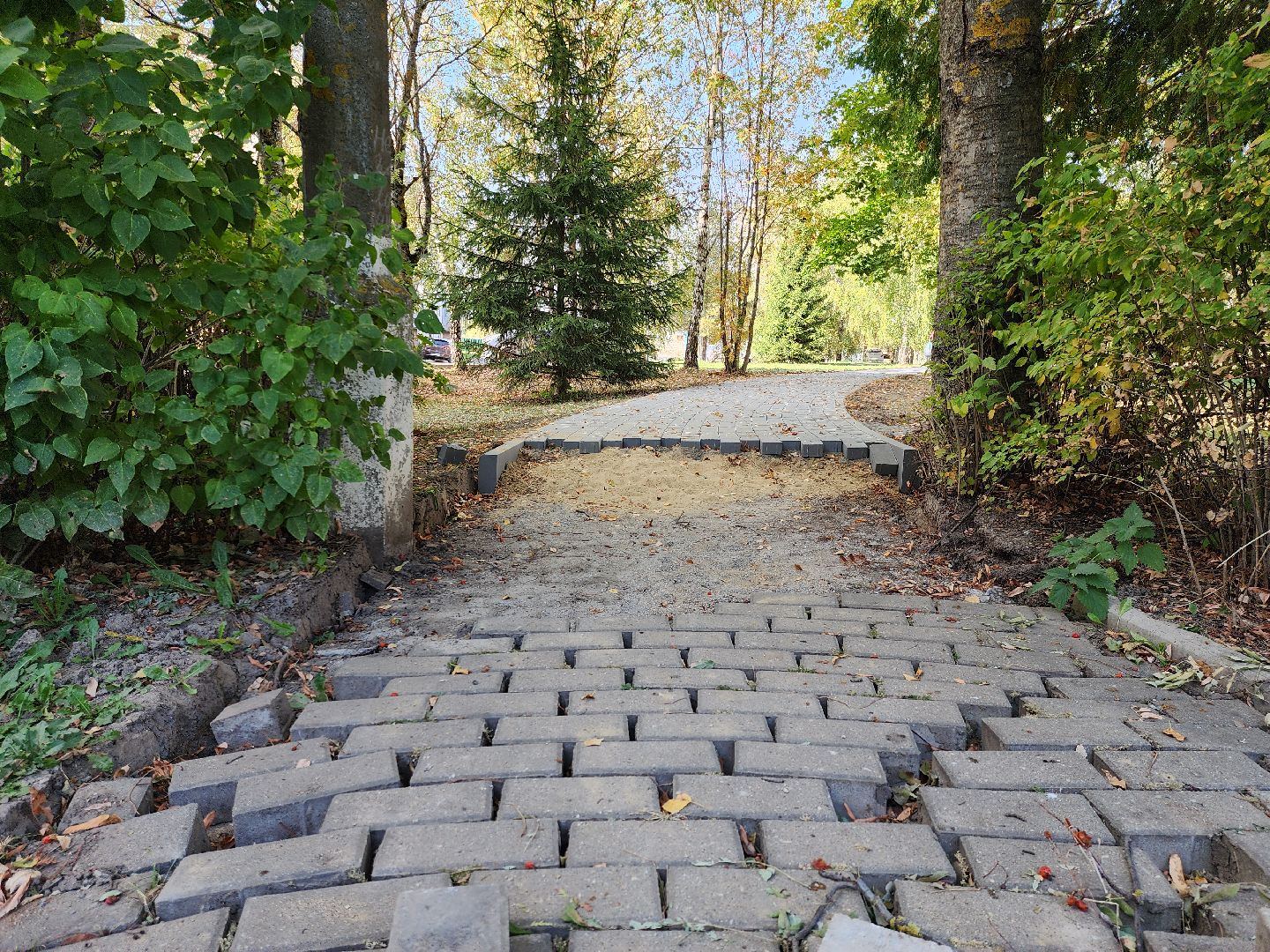 благоустройство, сквер солнышко, реконструкция сквера, колюбакино, руза, рузский городской округ, московская область,