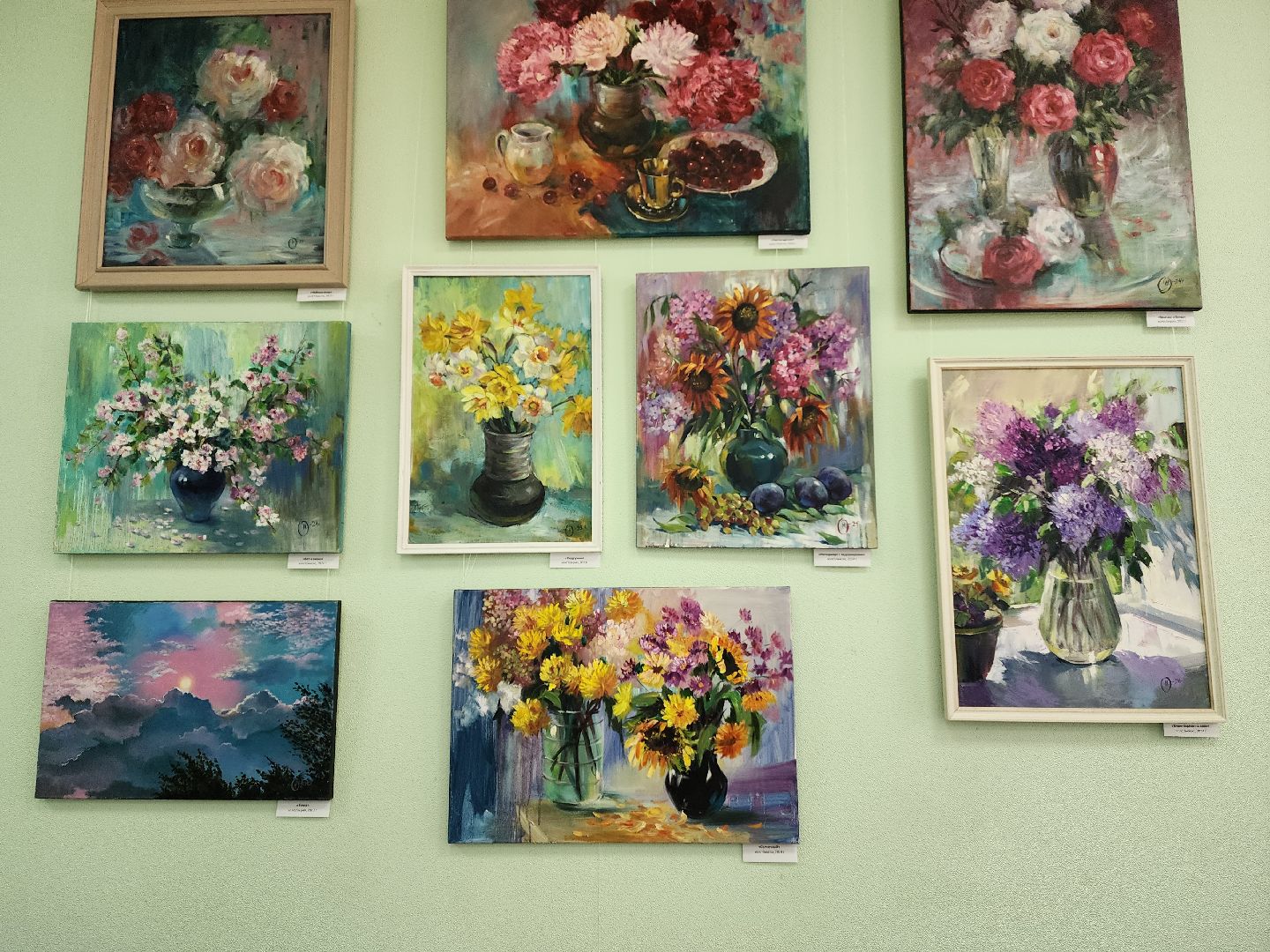 раменское, культура, выставка картин ольги никулиной,творческое мероприятие в туристско-информационном центре,