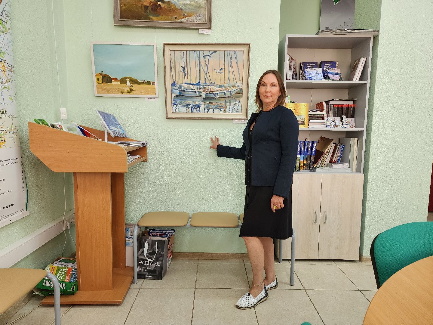 раменское, культура, выставка картин ольги никулиной,творческое мероприятие в туристско-информационном центре,