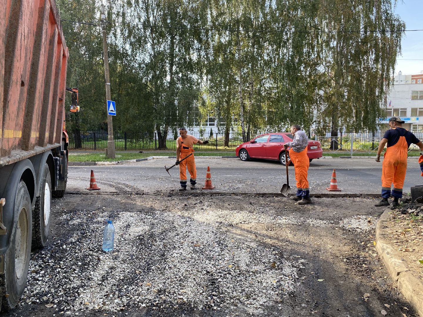 Коломна, Дороги,благоустойство, новый асфальт,