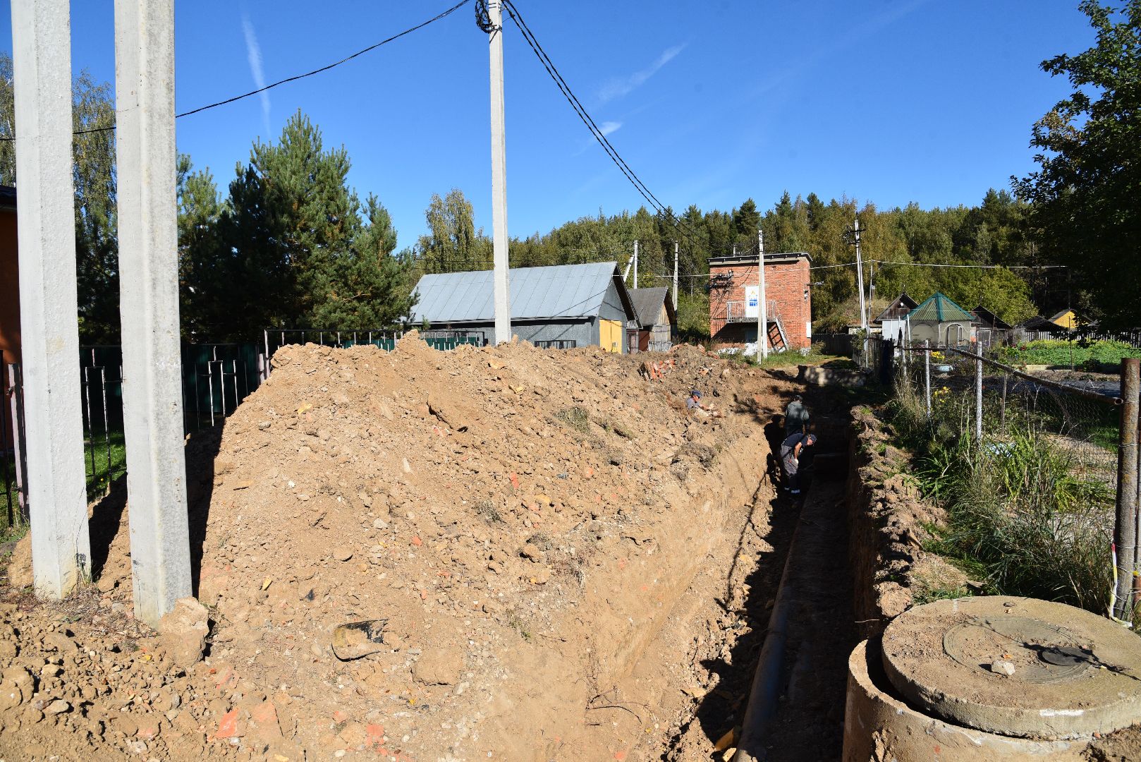 лотошино, новолотошино, жкх, замена теплотрассы, замена труб отопления, теплотрасса,