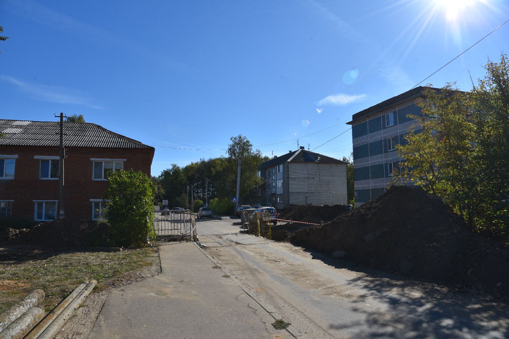 лотошино, новолотошино, жкх, замена теплотрассы, замена труб отопления, теплотрасса,