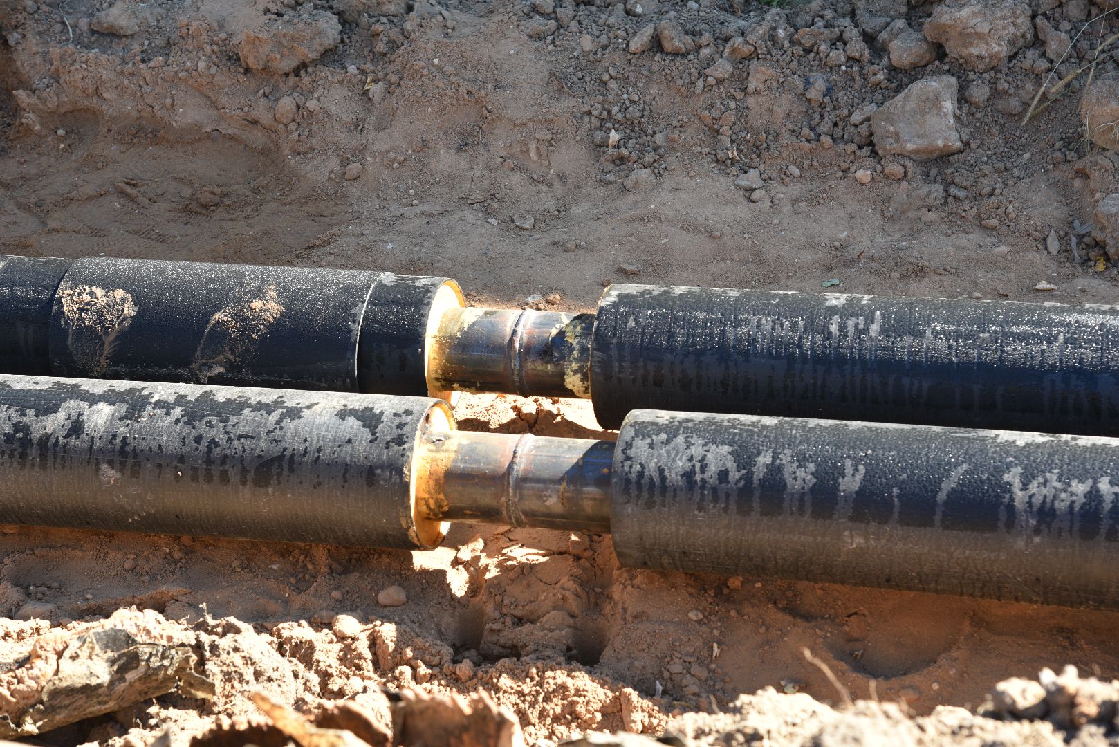 лотошино, новолотошино, жкх, замена теплотрассы, замена труб отопления, теплотрасса,