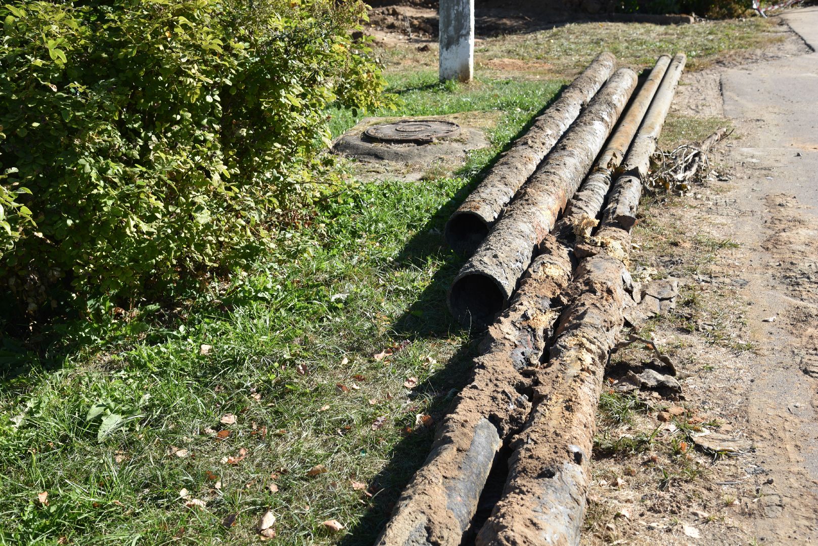 лотошино, новолотошино, жкх, замена теплотрассы, замена труб отопления, теплотрасса,