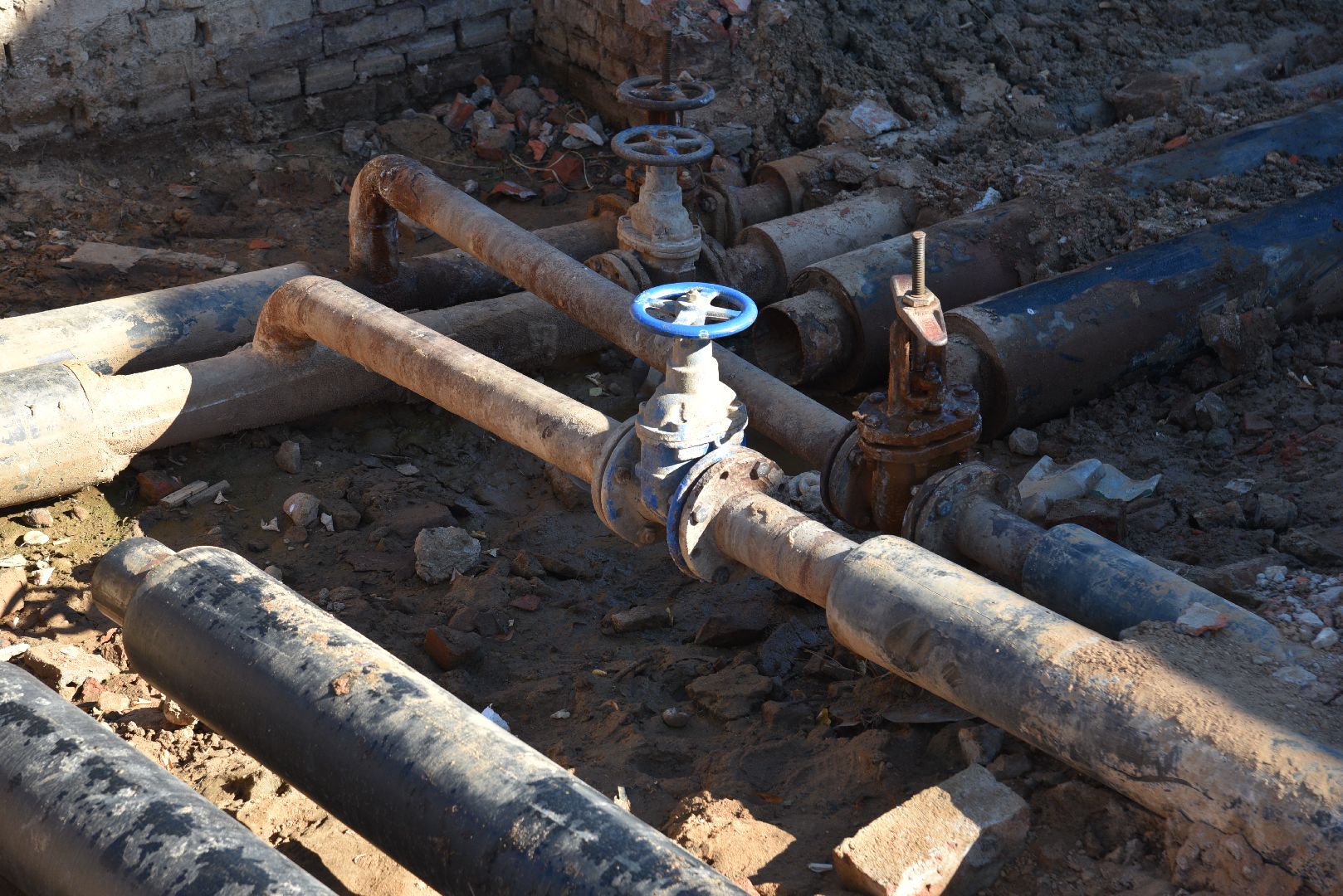 лотошино, новолотошино, жкх, замена теплотрассы, замена труб отопления, теплотрасса,