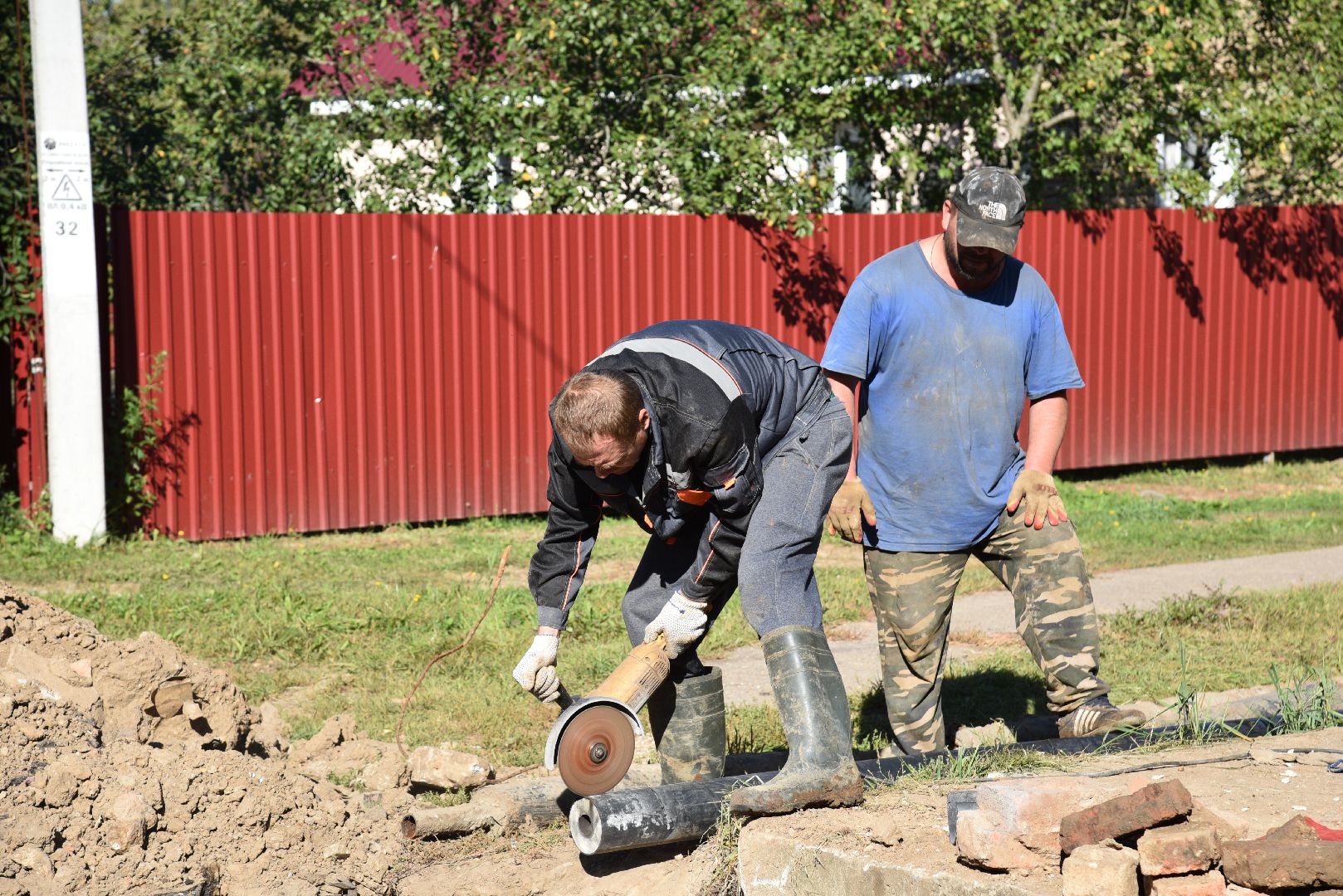 лотошино, новолотошино, жкх, замена теплотрассы, замена труб отопления, теплотрасса,