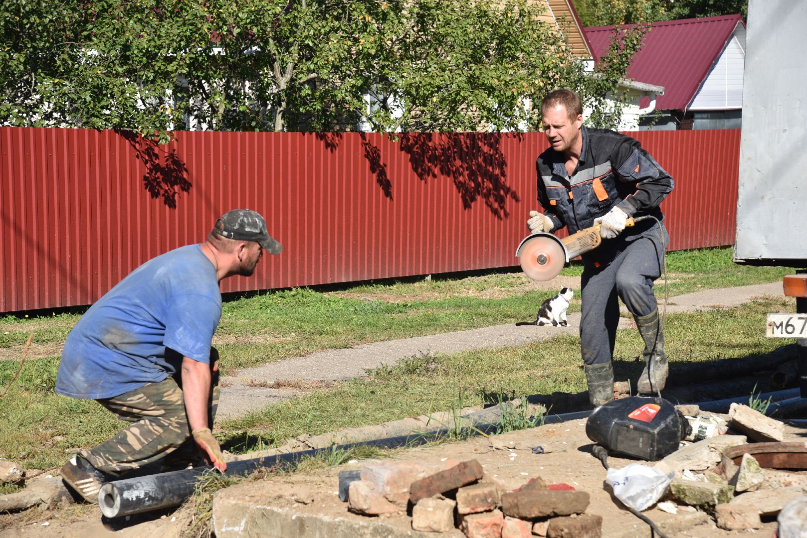 лотошино, новолотошино, жкх, замена теплотрассы, замена труб отопления, теплотрасса,