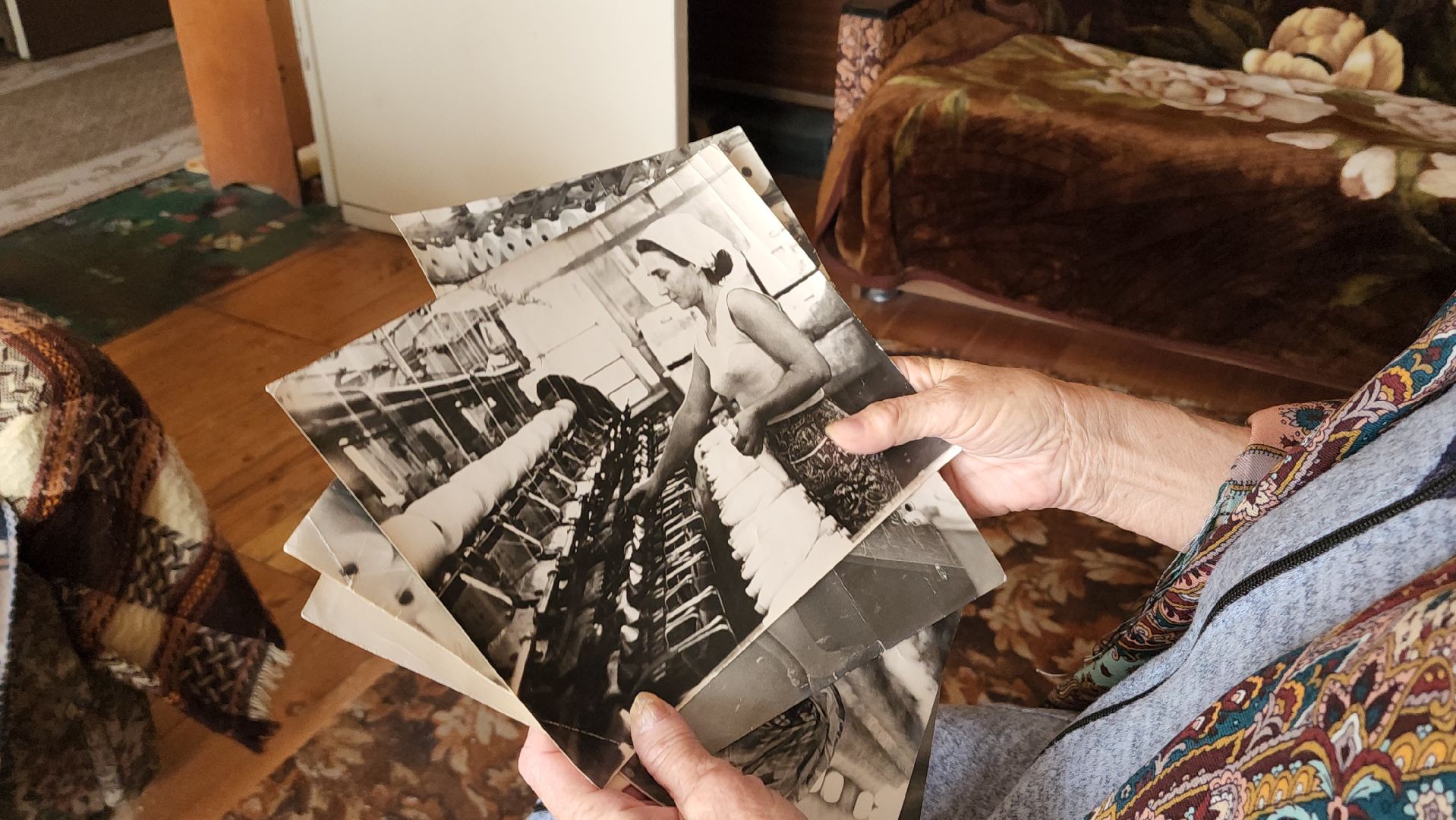 поздравление ветерана, Лосино-Петровский, труженики тыла,