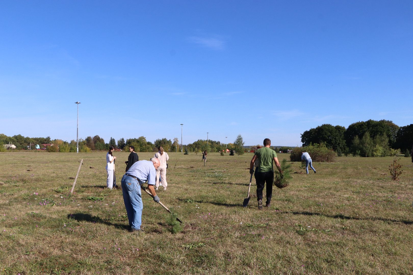 Парк Серебряный, Серебряные Пруды, День в лесу, Сохраним лес вместе,