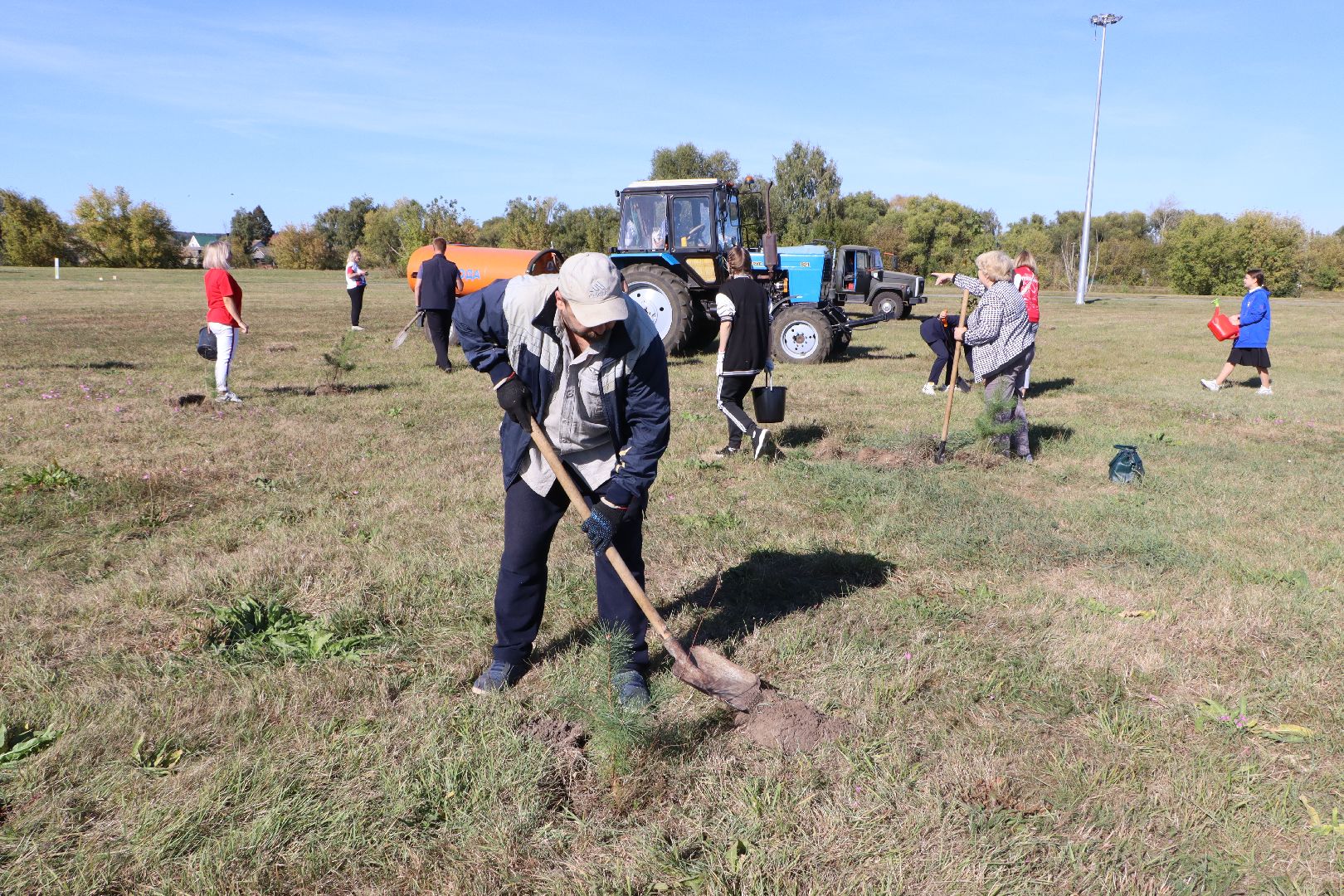 Парк Серебряный, Серебряные Пруды, День в лесу, Сохраним лес вместе,