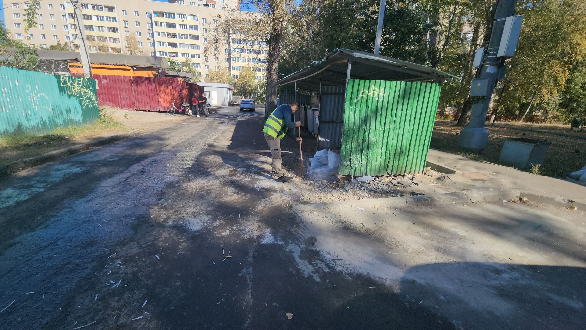 люберцы, контейнерная площадка, вывоз мусора, обращение жителей,