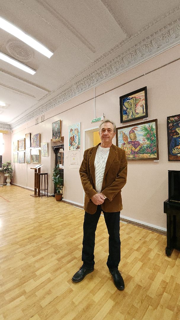 электросталь, выставка, художественная выставка, художник, библиотека, библиотека паустовского, жители города, культура, культура подмосковья,