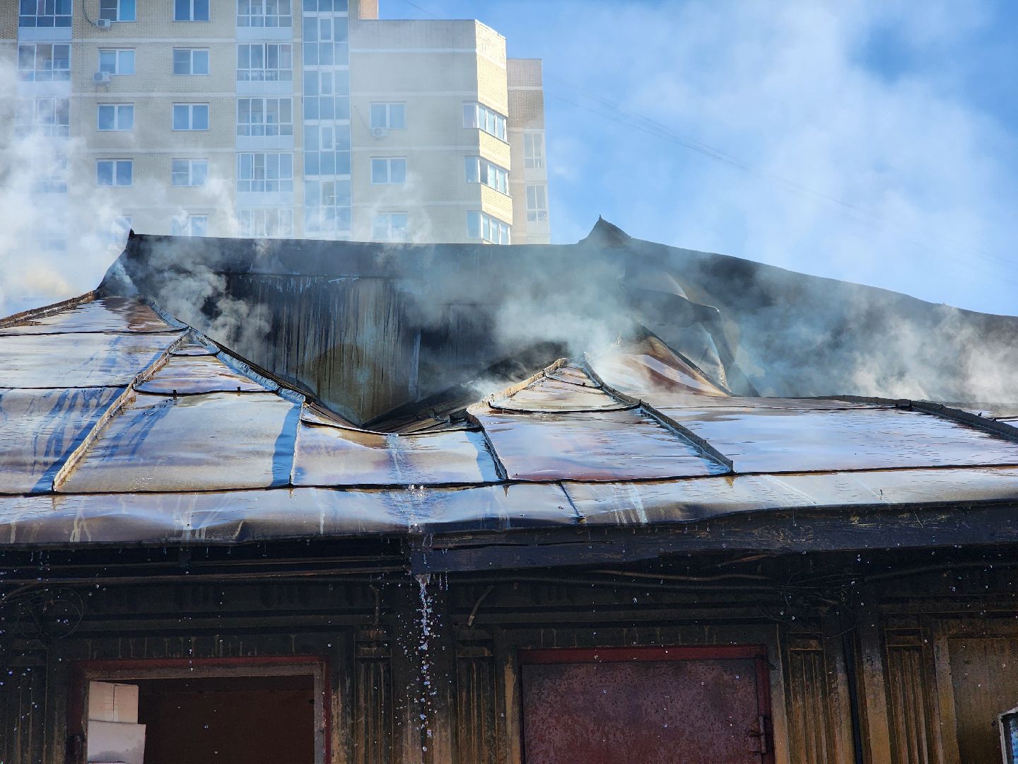 Подольск, Пожар, Львовка, Торговые ряды,