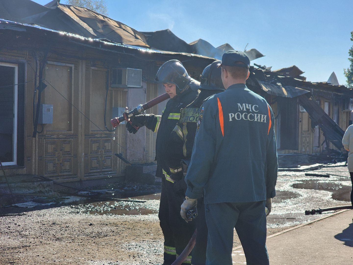 Подольск, Пожар, Львовка, Торговые ряды,