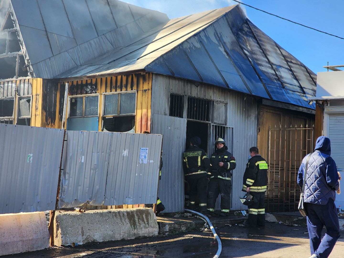 Подольск, Пожар, Львовка, Торговые ряды,