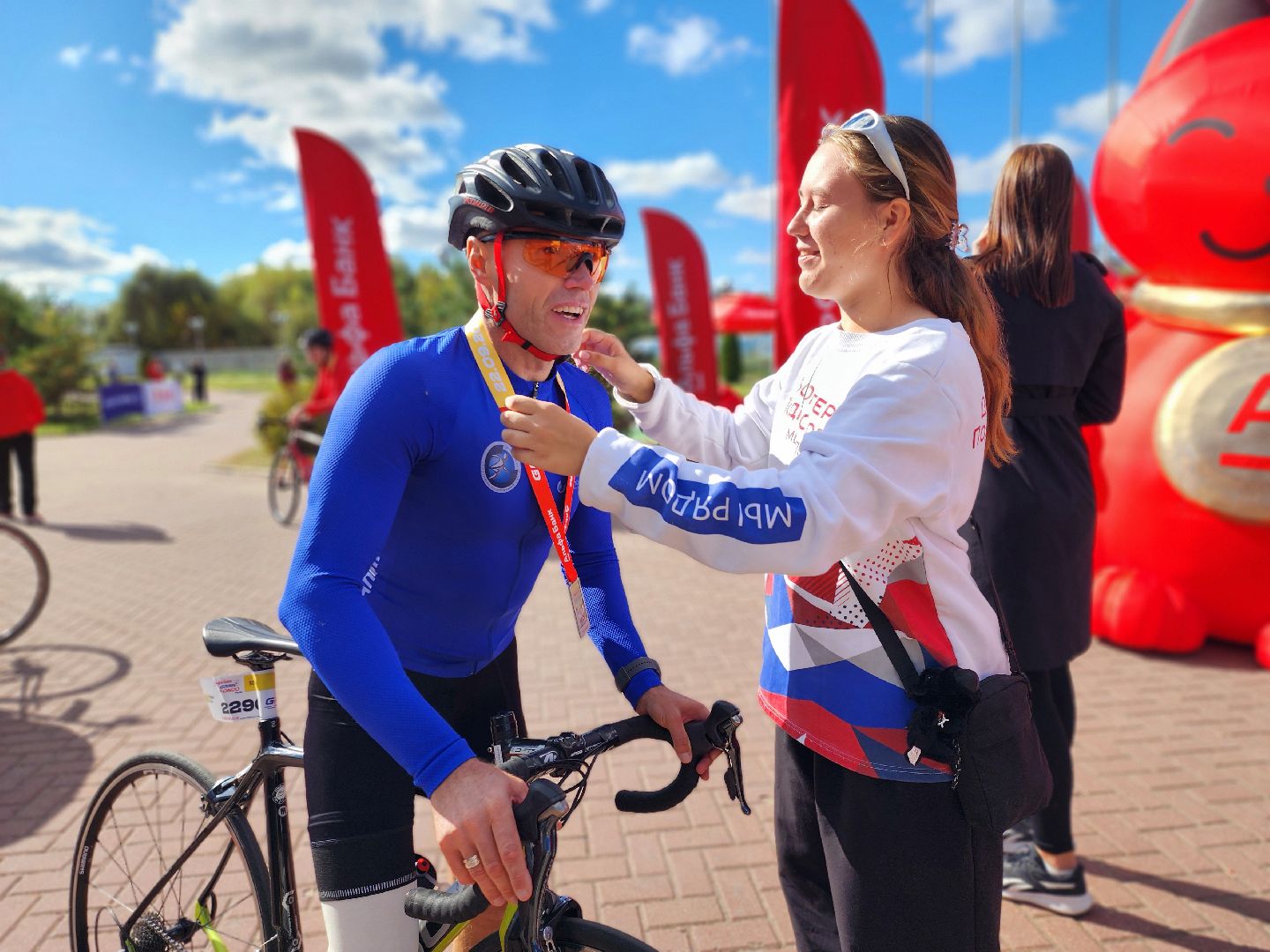 руза, Гран Фондо России - 2024», Велозабег, спорт, спорт в подмосковье, спорт в рузе, рузский городской округ,