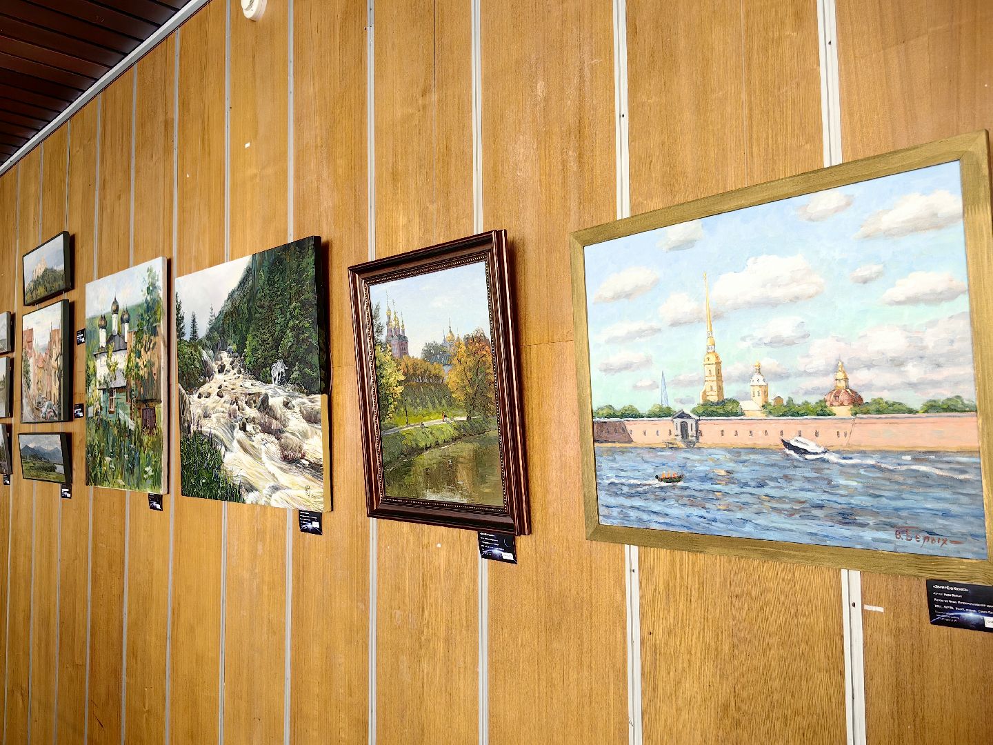 выставка, картины, академии рисования Арона Аноре, техника ошибана, космос,