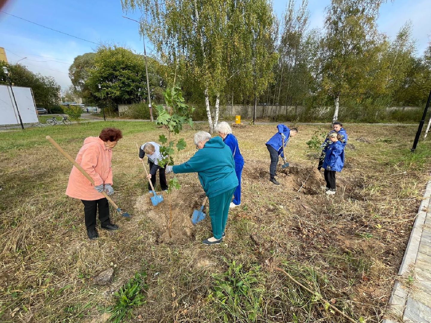 Талдом, Акция День в лесу, Поселок Северный,