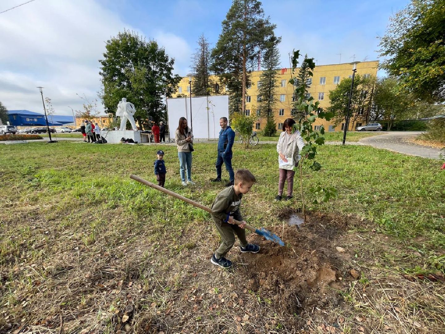 Талдом, Акция День в лесу, Поселок Северный,