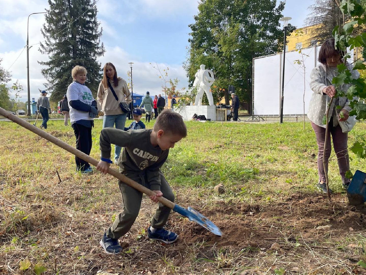 Талдом, Акция День в лесу, Поселок Северный,