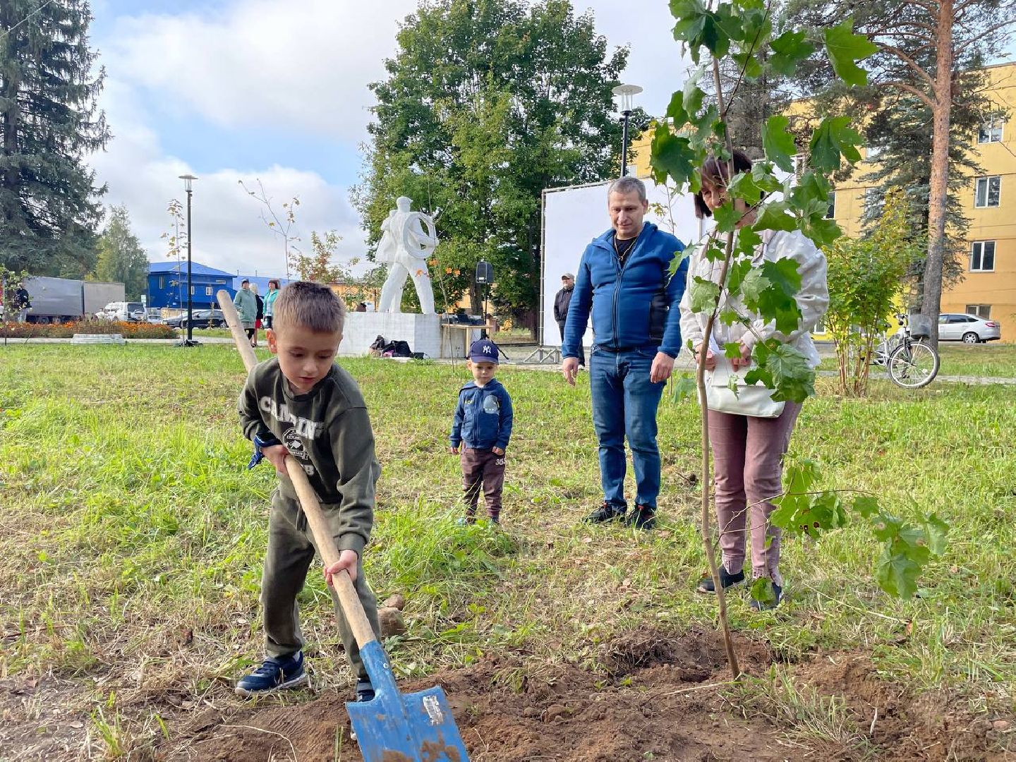 Талдом, Акция День в лесу, Поселок Северный,