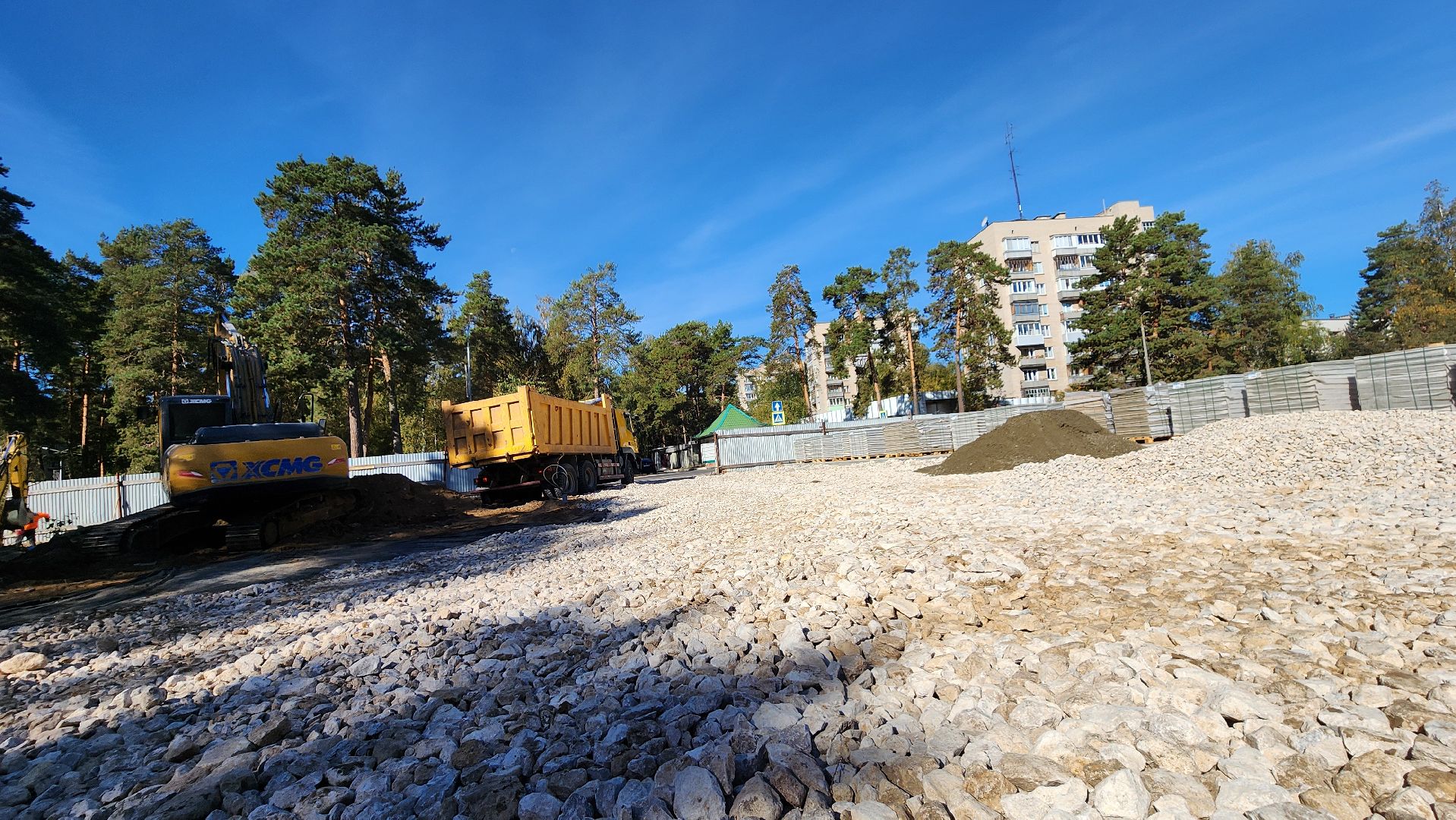 Дк протон, Строительство, Благоустройство, Дом культуры, Площадь у дк,